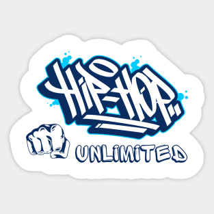 Hip-hop unlimted Sticker